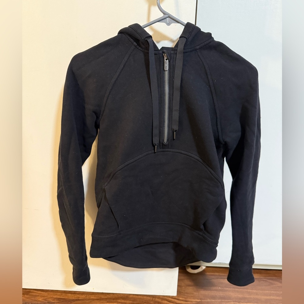 lululemon athletica Black Zip Up Sweater